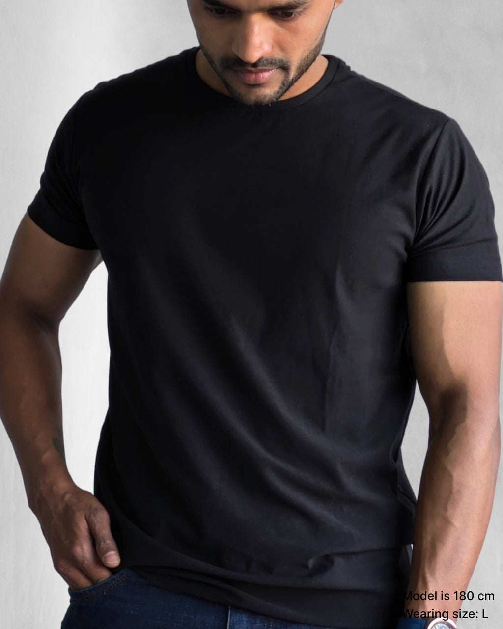 Supima Cotton Crew Neck Short Sleeve T-Shirt