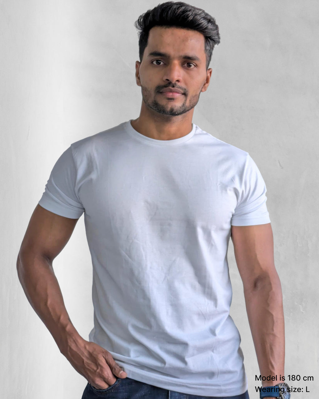 Supima Cotton Crew Neck Short Sleeve T-Shirt