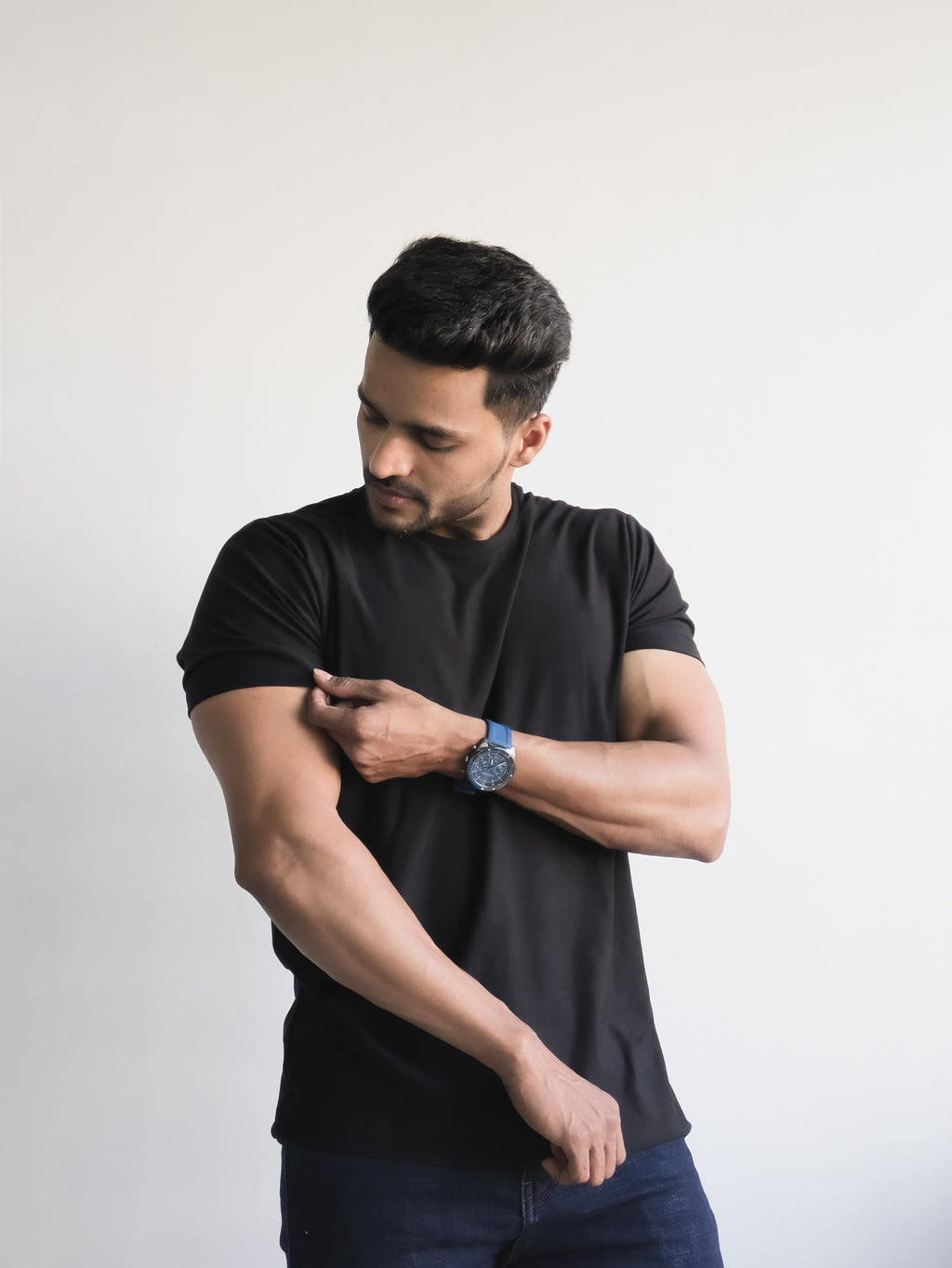 Supima Cotton Crew Neck Short Sleeve T-Shirt