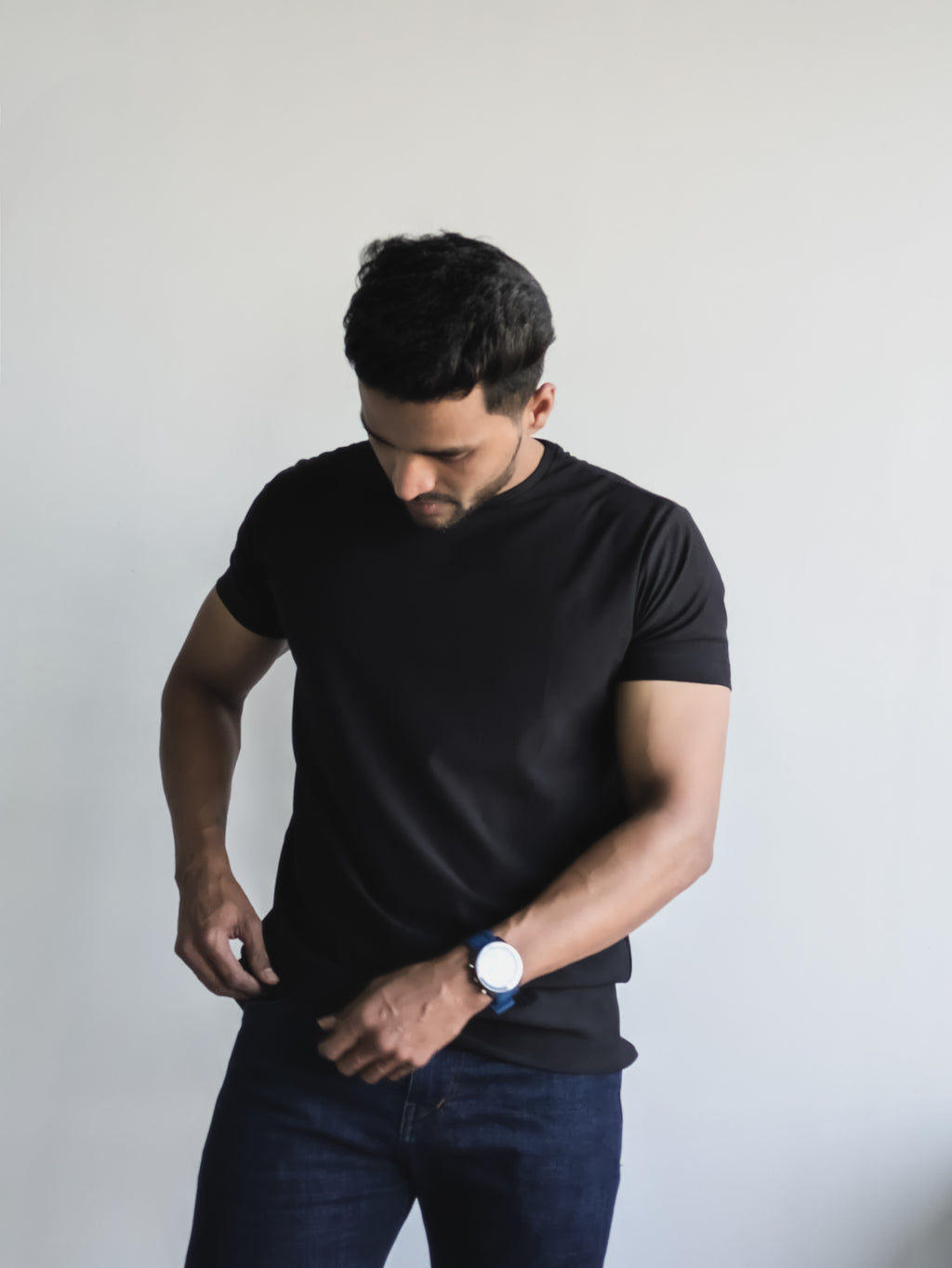 Supima Cotton Crew Neck Short Sleeve T-Shirt